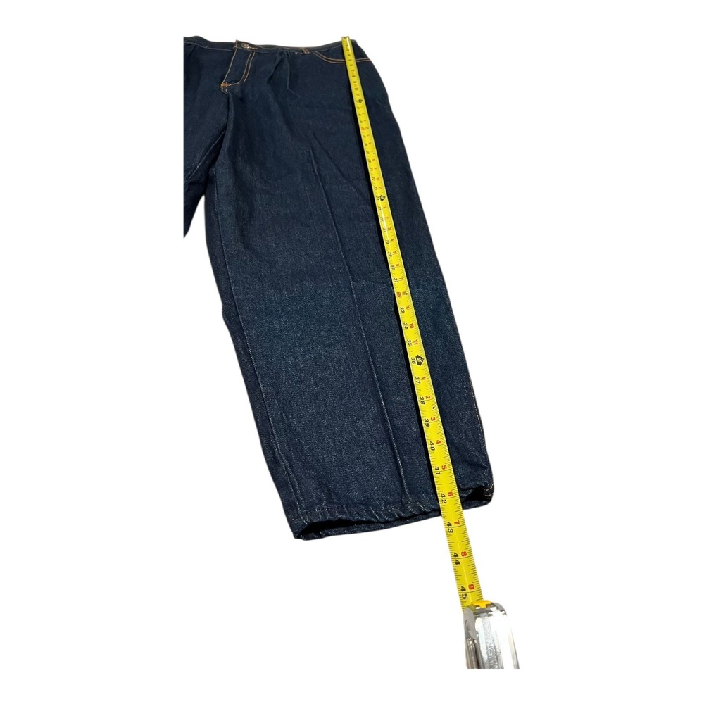 NWT Vintage 1980s Gitano Women's 40 High-Rise Short Denim Jeans Deadstock - Picture 14 of 16